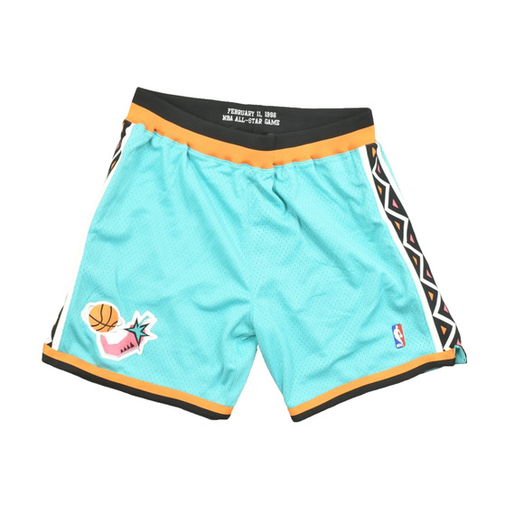 Mitchell & Ness 1996 NBA All-Star Game Authentic Hardwood Shorts Size 2XL NEW - Picture 1 of 8